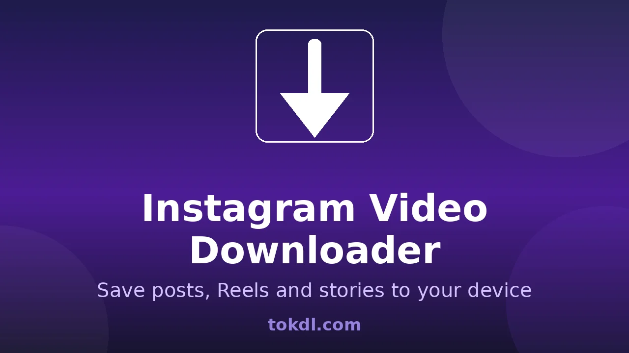 How to Download and Save Instagram Videos