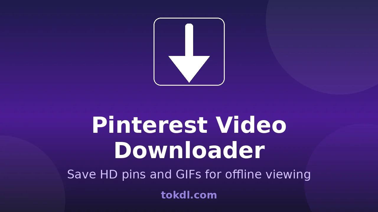 Download Pinterest Videos in HD