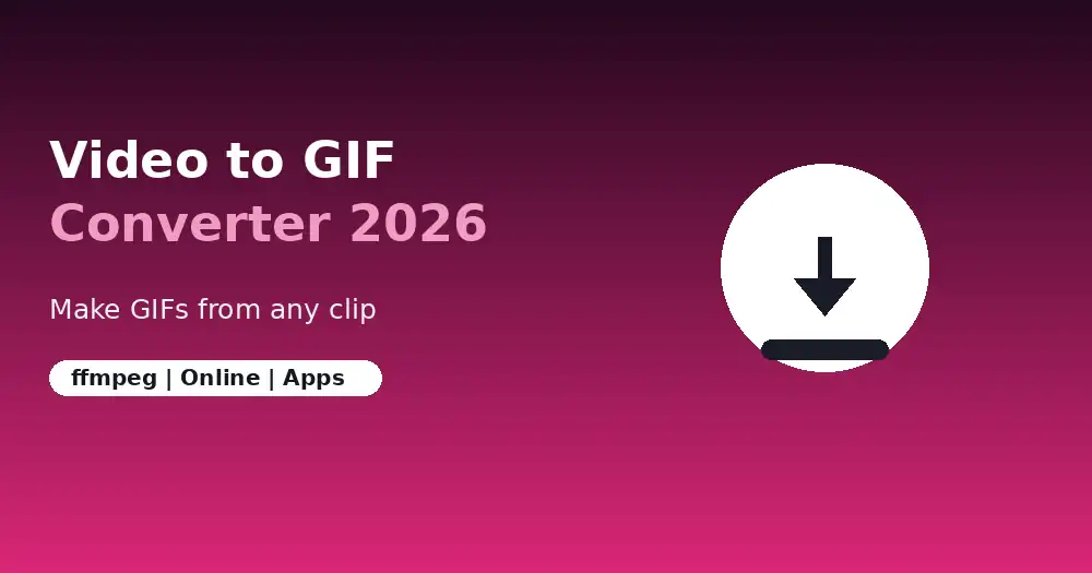 Video to GIF Converter: Make GIFs From Any Video (2026)